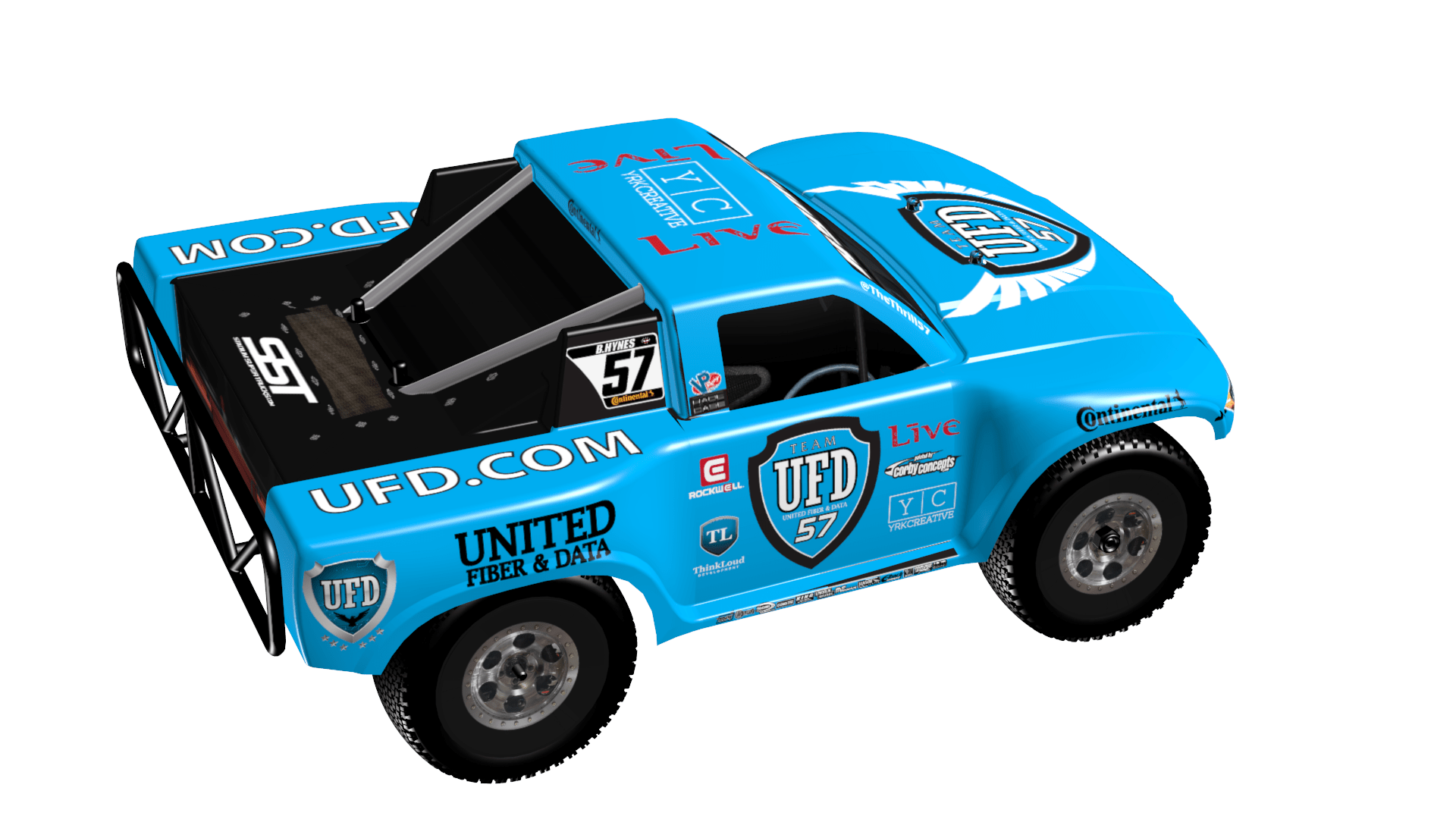 The Thrill - Blue 1:14 RC Stadium Super Truck